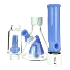 Prism PERCOLATED BEAKER DOUBLE STACK 18 Prism PERCOLATED BEAKER DOUBLE STACK -Smoking Accessories Shop percolated beaker double stack 420 science 684705