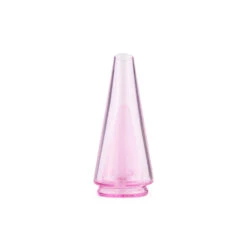 Puffco Peak Colored Glass Attachment -Smoking Accessories Shop puffco peak colored glass 1 pink