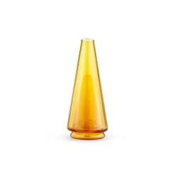Puffco Peak Colored Glass Attachment -Smoking Accessories Shop puffco peak colored glass 1 sunset yellow