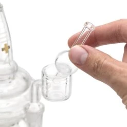 Quartz Double Chamber Thermal Banger 14mm -Smoking Accessories Shop quartz thermal banger bubble cap 4 ccedf880 2d9a 4ac7 9b0f bbd9a770d503 994048