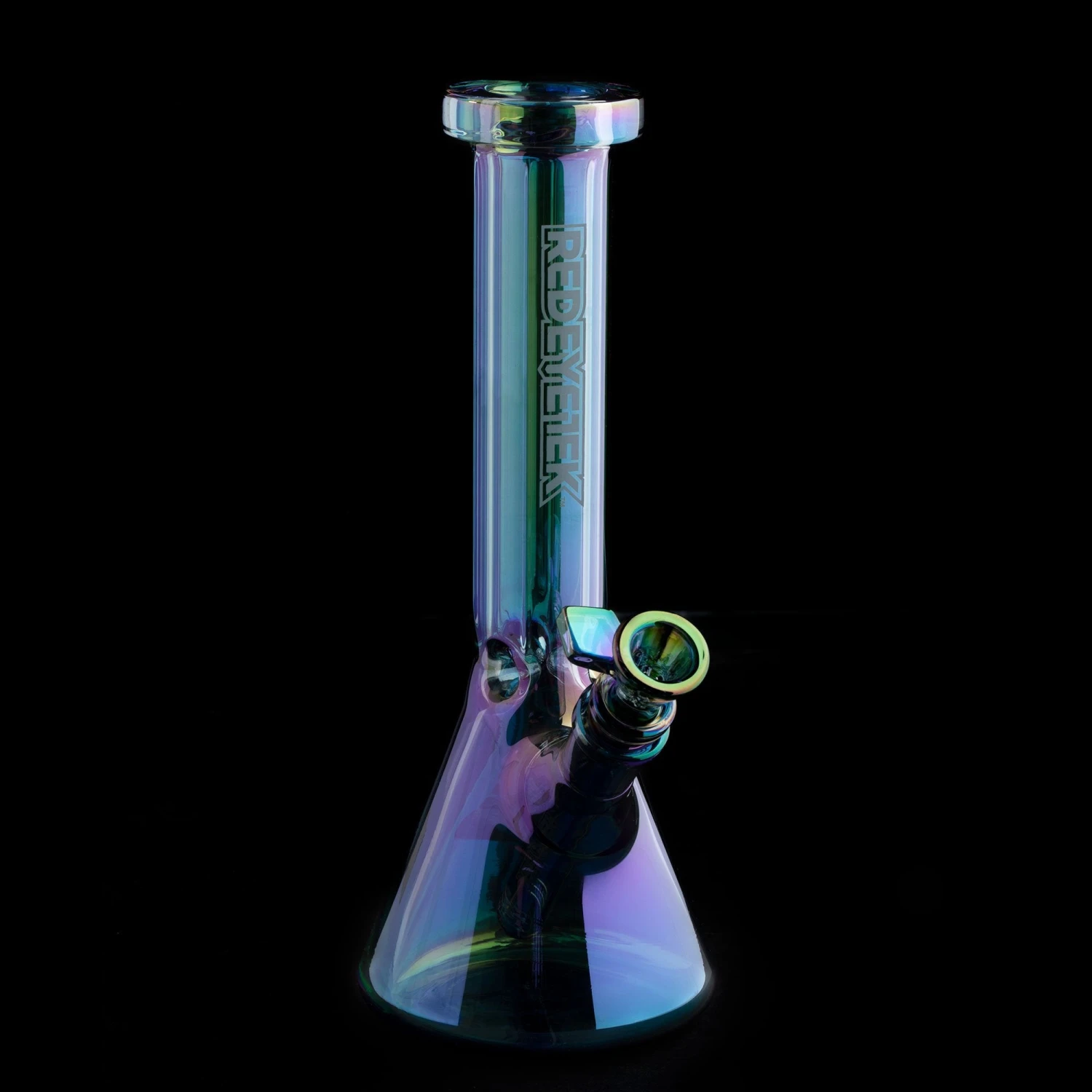 Red Eye Tek 10in Hex Top Beaker Bong 9 Red Eye Tek 10in Hex Top Beaker Bong - Image 7