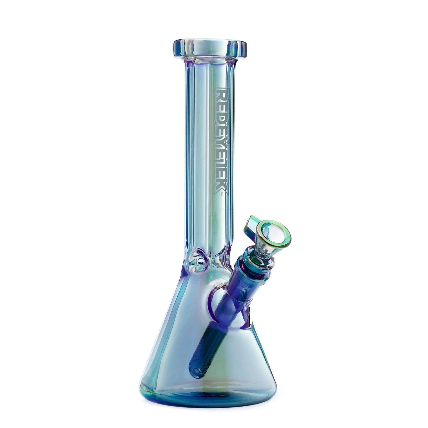Red Eye Tek 10in Hex Top Beaker Bong 4 Red Eye Tek 10in Hex Top Beaker Bong - Image 2