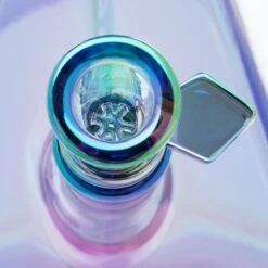 Red Eye Tek 12in Hex Base Beaker Bong -Smoking Accessories Shop red eye tek 12in irridesent hex base beaker bong 8 637340