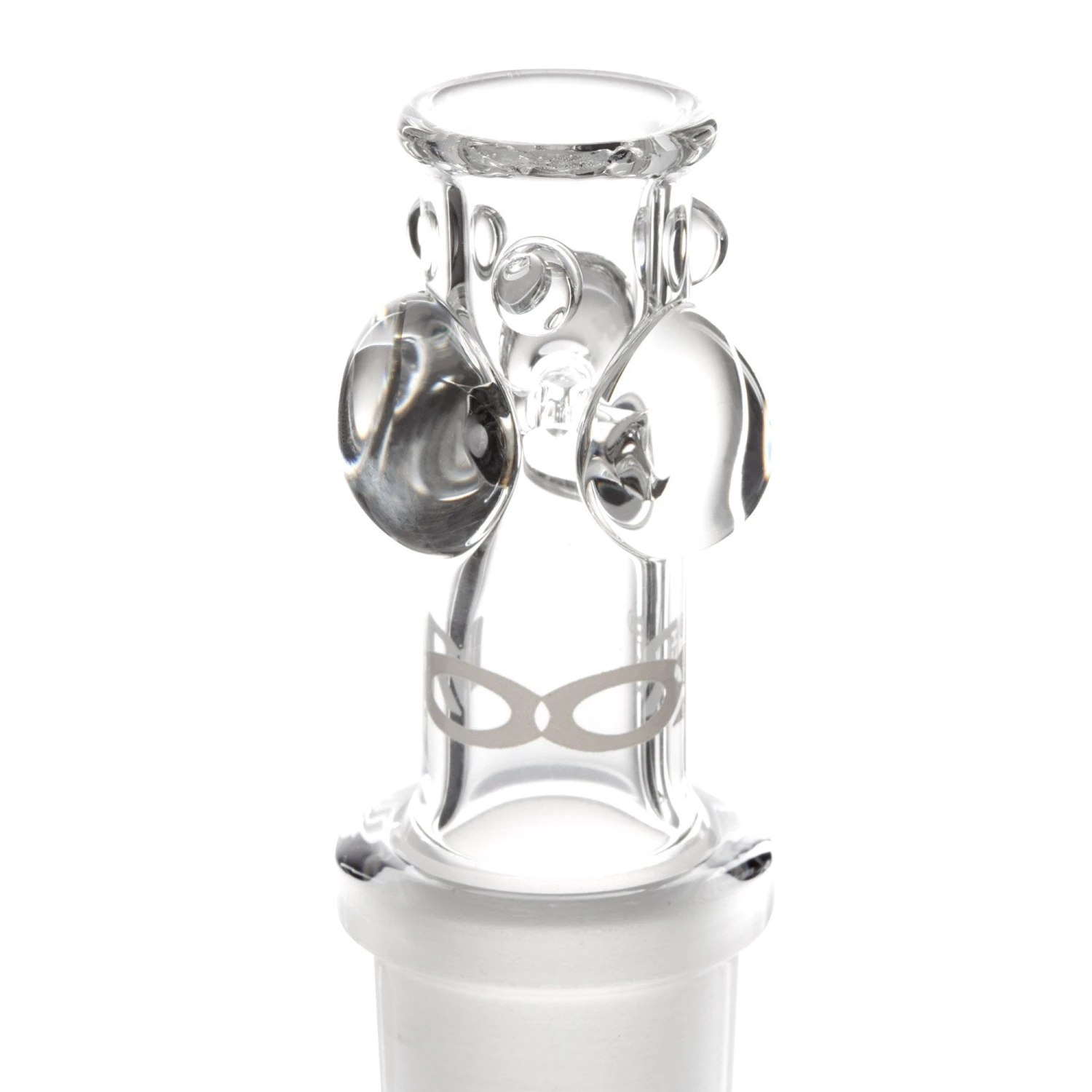 ROOR Tech 18in Fixed Shower Head Big Beaker Bong - Blue Black 8 ROOR Tech 18in Fixed Shower Head Big Beaker Bong - Blue Black - Image 6