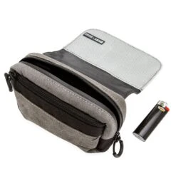 RYOT SmellSafe Carbon Series Piper W/NoGoo Mat & Combo Lock -Smoking Accessories Shop ryot smellsafe piper with nogoo gray 2 902807