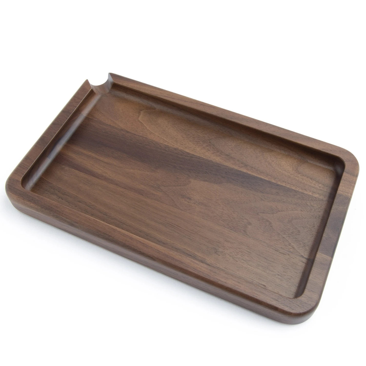 RYOT Solid Wood Walnut Rolling Tray 3 RYOT Solid Wood Walnut Rolling Tray
