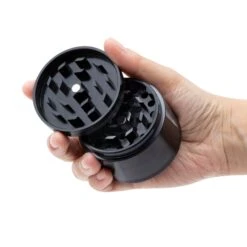 Silenced Hippie 4-Piece Grinder -Smoking Accessories Shop silenced hippie 4 piece grinder 3 582671