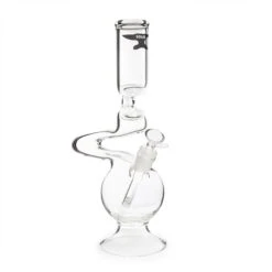 Solid Glass 14in Stand Up Sit Down Bong