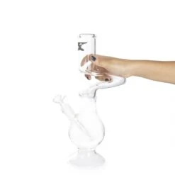 Solid Glass 14in Stand Up Sit Down Bong -Smoking Accessories Shop solid glass 14in stand up sit down bong 3 709750