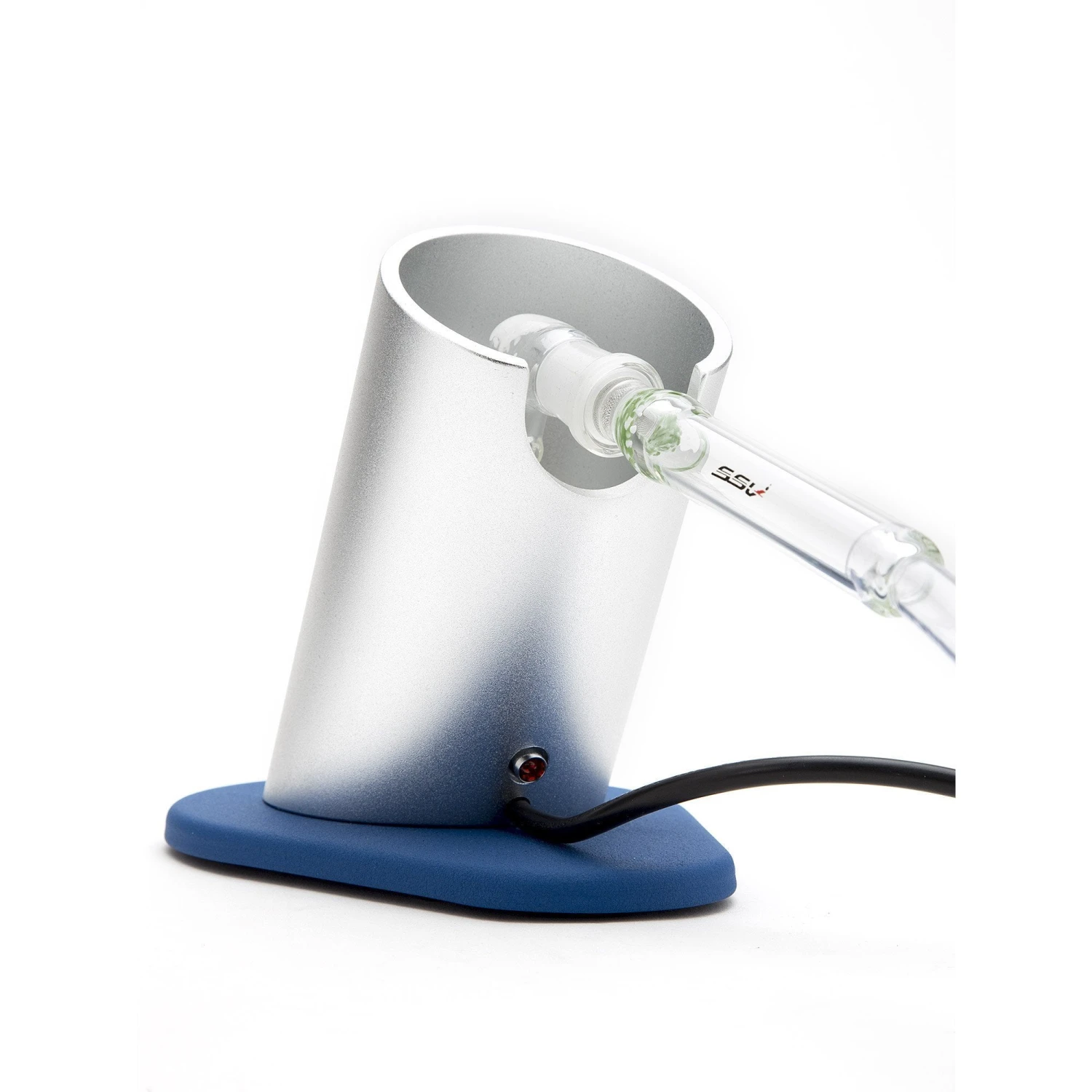 Silver Surfer Vaporizer - Silver/Blue 4 Silver Surfer Vaporizer - Silver/Blue - Image 2