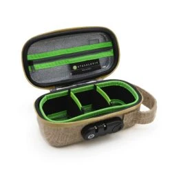 STASHLOGIX Silverton Smell Proof Combo Lock Bag -Smoking Accessories Shop stashlogix silverton smell proof combo lock bag small tan 371597