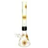 Prism SUNFLOWER BEAKER SINGLE STACK 1 Prism SUNFLOWER BEAKER SINGLE STACK -Smoking Accessories Shop sunflower beaker single stack 420 science 179270