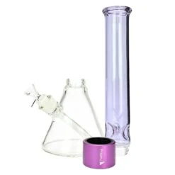 Prism TALL BEAKER SINGLE STACK -Smoking Accessories Shop tall beaker single stack 420 science 271351