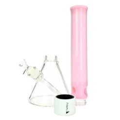 Prism TALL BEAKER SINGLE STACK -Smoking Accessories Shop tall beaker single stack 420 science 535152