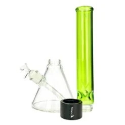 Prism TALL BEAKER SINGLE STACK -Smoking Accessories Shop tall beaker single stack 420 science 829217