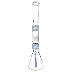 Prism TIE DYE BEAKER DOUBLE STACK -Smoking Accessories Shop tie dye beaker double stack 420 science 307013