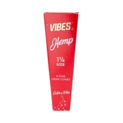 Vibes 1 1/4in Cone Packs -Smoking Accessories Shop vibes 1 1 4in cone packs hemp 593713