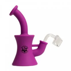 WCG Lit Silicone 6.5" Concentrate Bubbler RIg -Smoking Accessories Shop wcg lit silicone 65 concentrate bubbler rig third party brands 420 science 175845