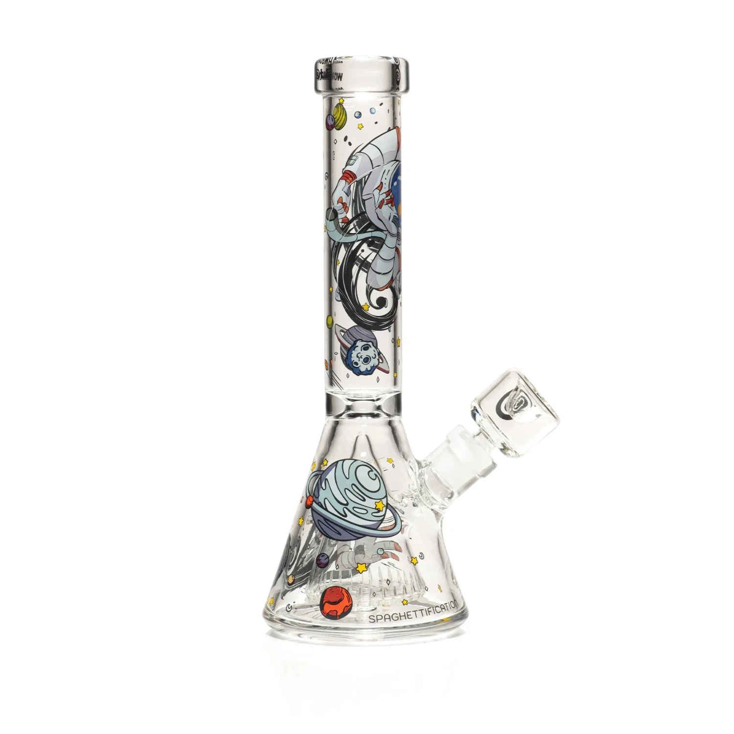 Wormhole Glass 11" Spaghettification Beaker Bong W/ Colins Perc 11 Wormhole Glass 11" Spaghettification Beaker Bong W/ Colins Perc - Image 9