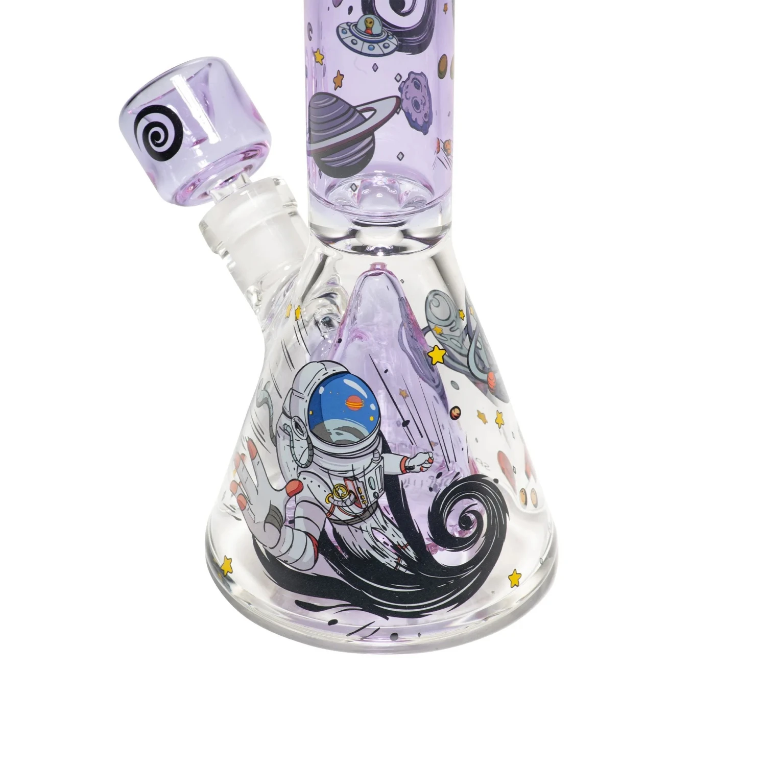 Wormhole Glass 11" Spaghettification Beaker Bong W/ Colins Perc 17 Wormhole Glass 11" Spaghettification Beaker Bong W/ Colins Perc - Image 15