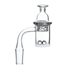 Yo Dabba Dabba Cyclone Cap/Opaque Quartz Banger Set