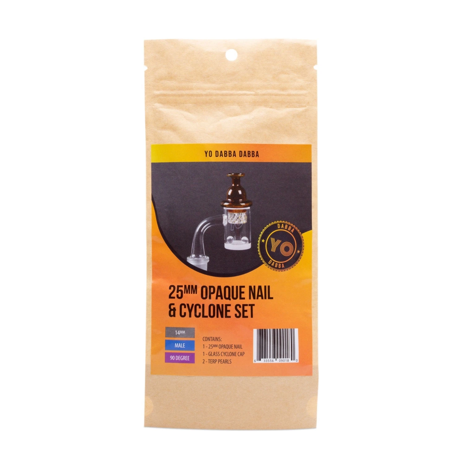 Yo Dabba Dabba Cyclone Cap/Opaque Quartz Banger Set 10 Yo Dabba Dabba Cyclone Cap/Opaque Quartz Banger Set - Image 8