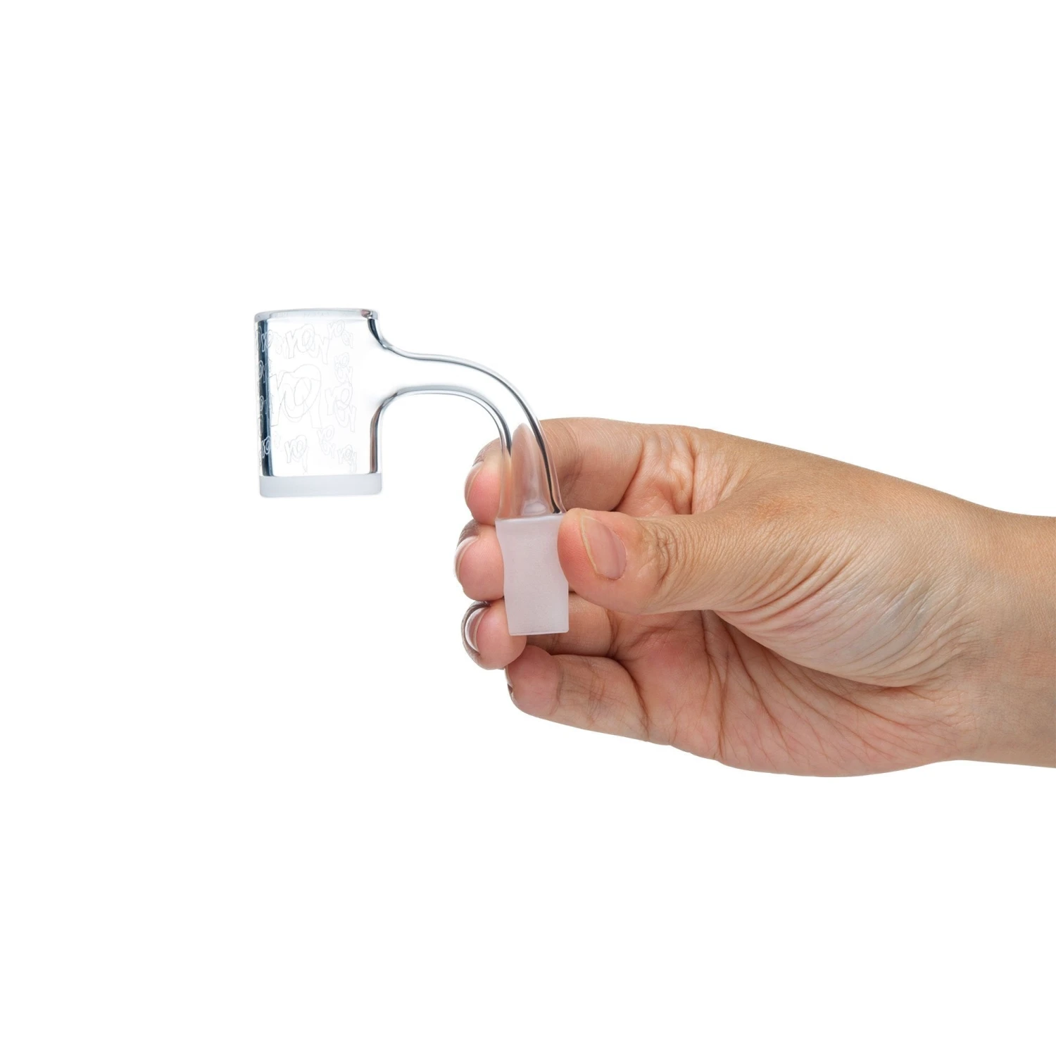 Yo Dabba Dabba Opaque Seamless Quartz Flat Top Banger 5 Yo Dabba Dabba Opaque Seamless Quartz Flat Top Banger - Image 3