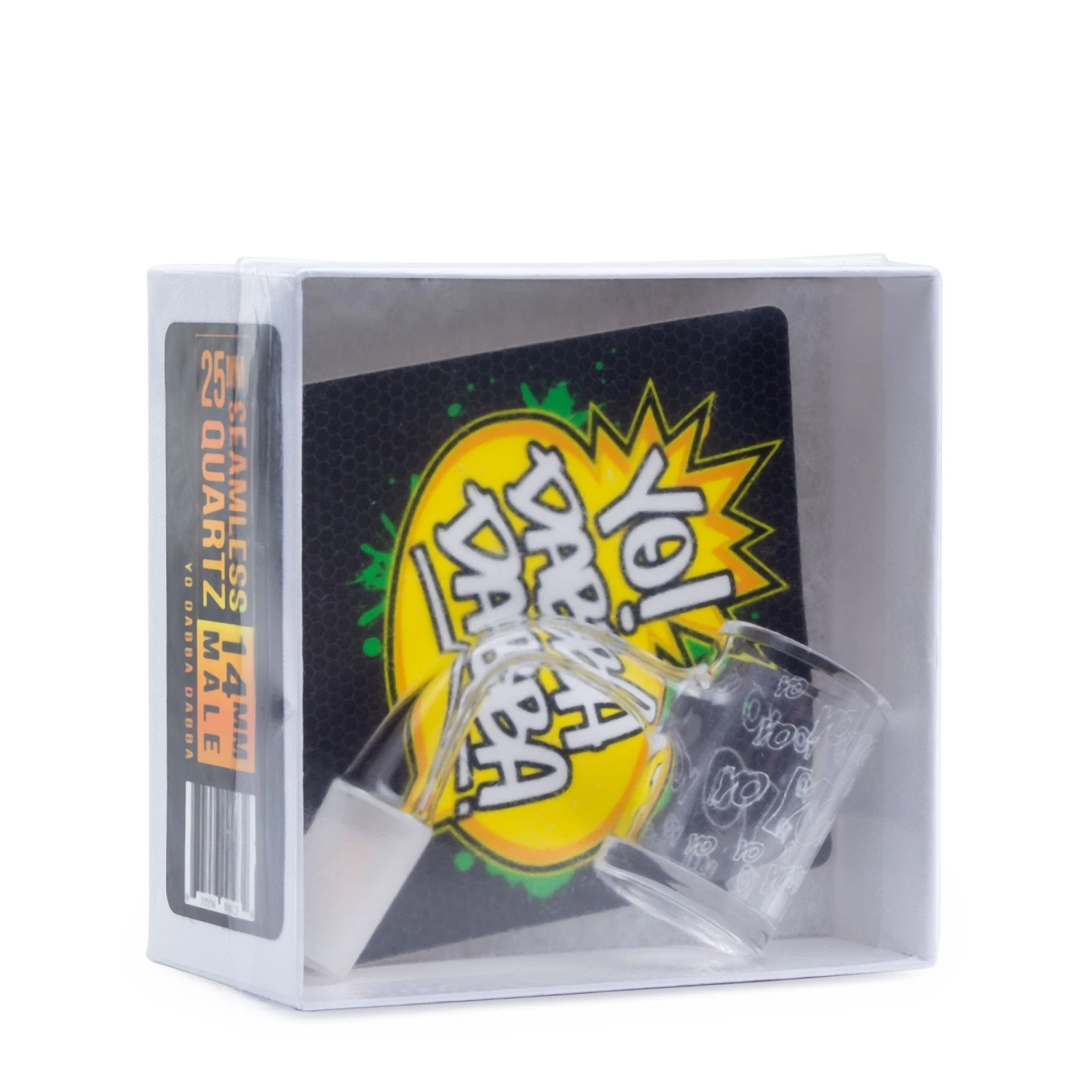 Yo Dabba Dabba Seamless Quartz Flat Top Banger 9 Yo Dabba Dabba Seamless Quartz Flat Top Banger - Image 7