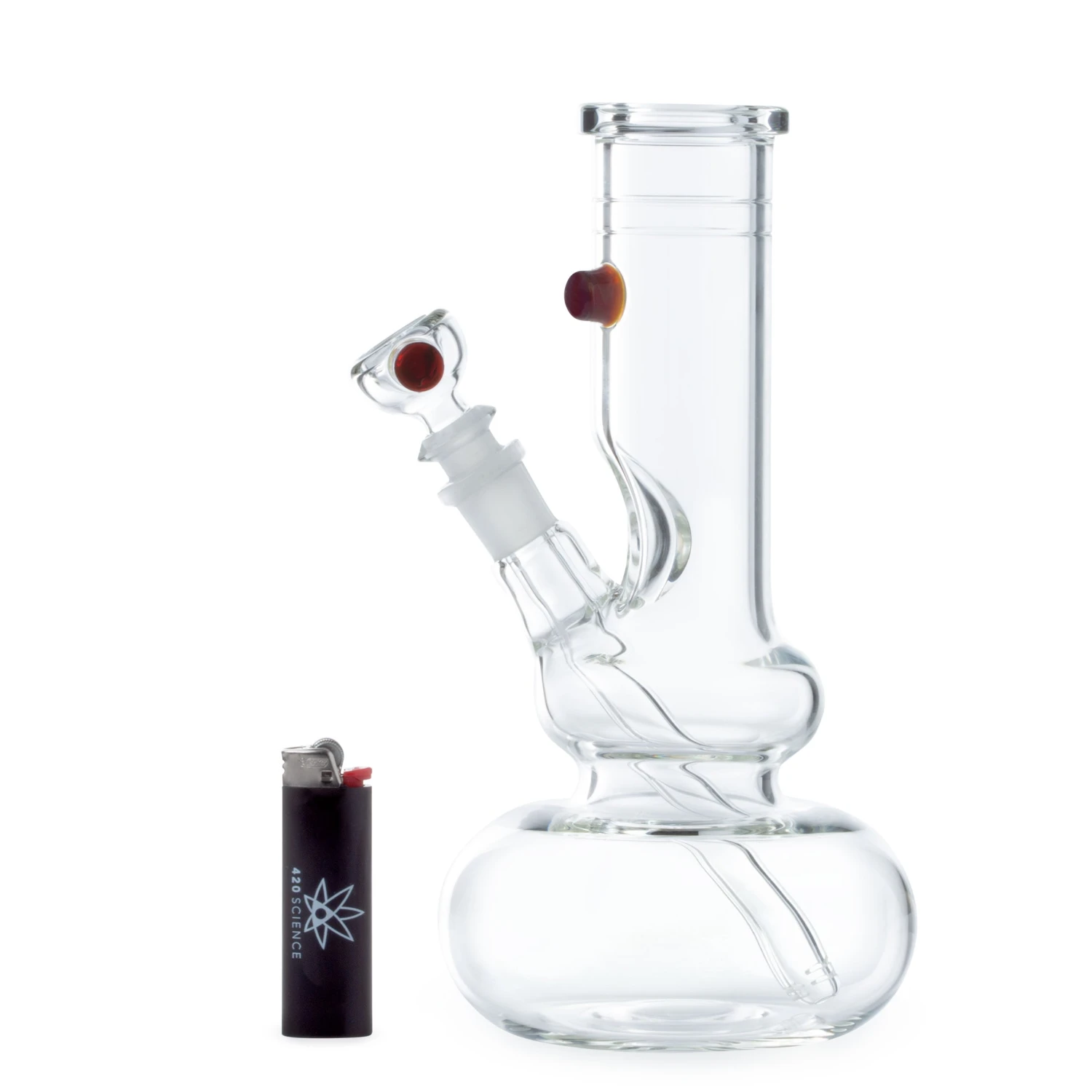 Zombie Hand Studios 11in Double Bubble Bong 4 Zombie Hand Studios 11in Double Bubble Bong - Image 2