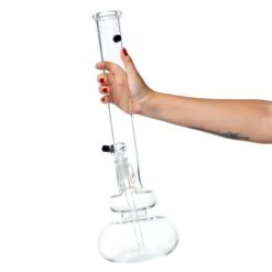 Zombie Hand Studios 20in Double Bubble Bong 12 Zombie Hand Studios 20in Double Bubble Bong -Smoking Accessories Shop zombie hand studios 20in double bubble bong bongs water pipes 420 science 906868
